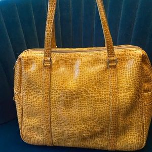 BCBG (Outlet) Embossed Leather Tote